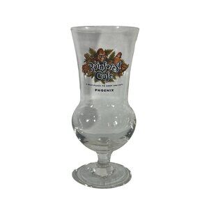Rainforest Cafe Phoenix Y2K collector Hurricane Souvenir glass New‎ with box